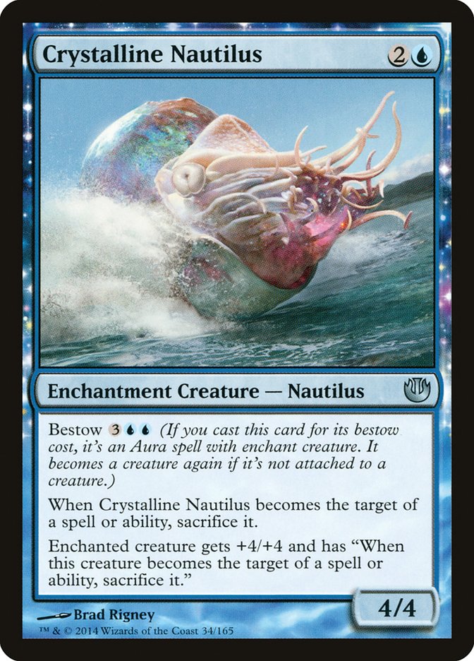 Crystalline Nautilus [Journey into Nyx] | Card Citadel