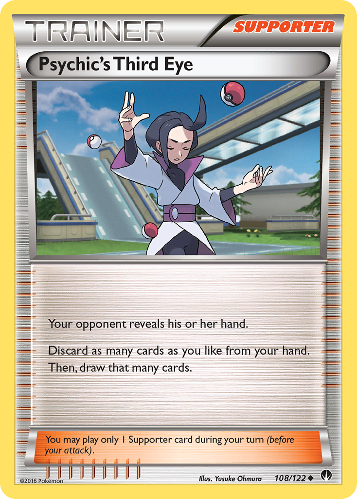 Psychic's Third Eye (108/122) [XY: BREAKpoint] | Card Citadel