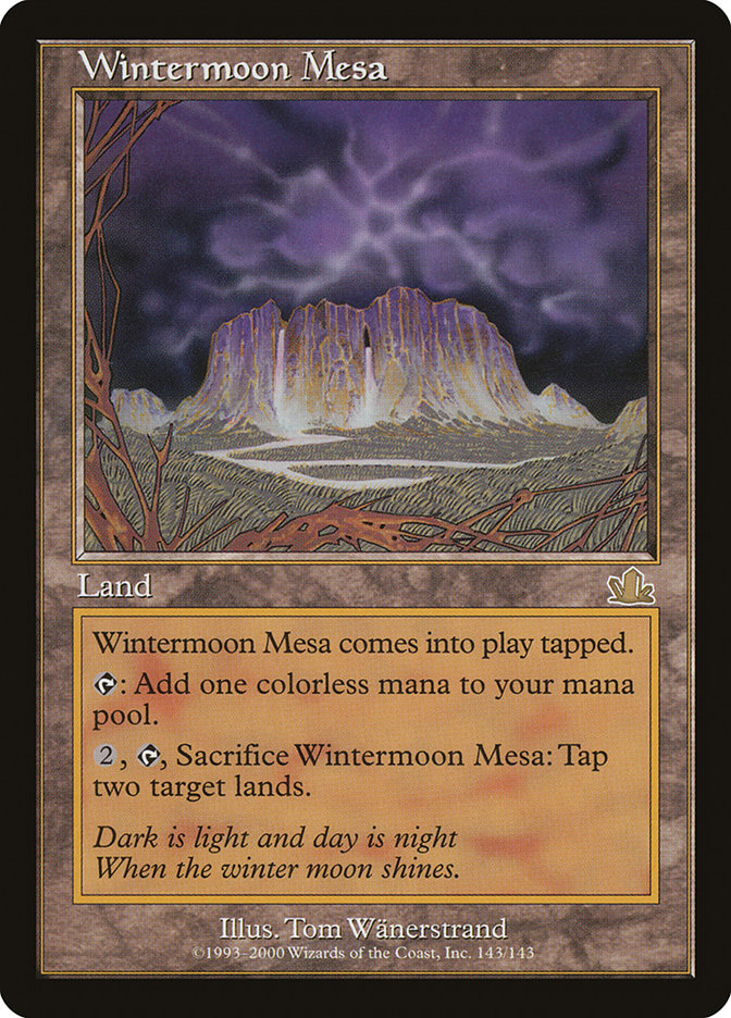 Wintermoon Mesa [Prophecy] | Card Citadel