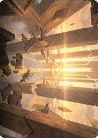 Skyclave Basilica Art Card [Zendikar Rising Art Series] | Card Citadel