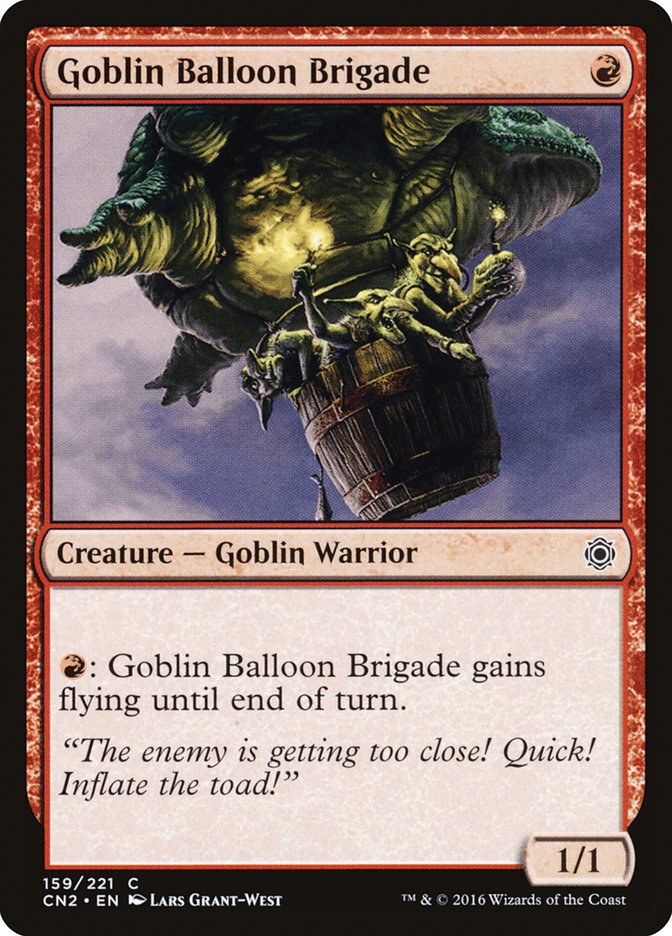 Goblin Balloon Brigade [Conspiracy: Take the Crown] | Card Citadel