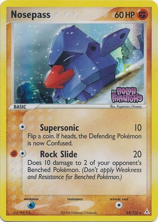 Nosepass (25/110) (Stamped) [EX: Holon Phantoms] | Card Citadel
