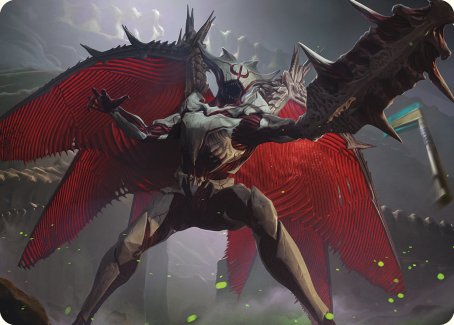 Phyrexian Vindicator Art Card [Phyrexia: All Will Be One Art Series] | Card Citadel