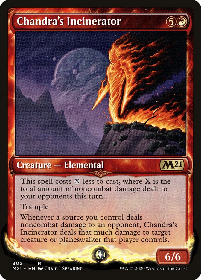 Chandra's Incinerator (Showcase) [Core Set 2021] | Card Citadel