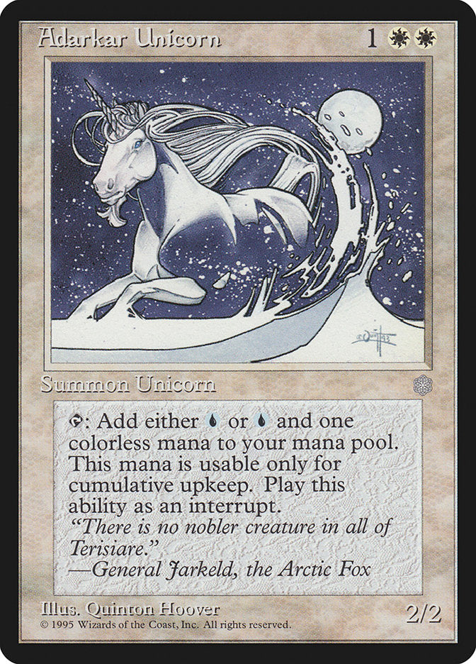 Adarkar Unicorn [Ice Age] | Card Citadel