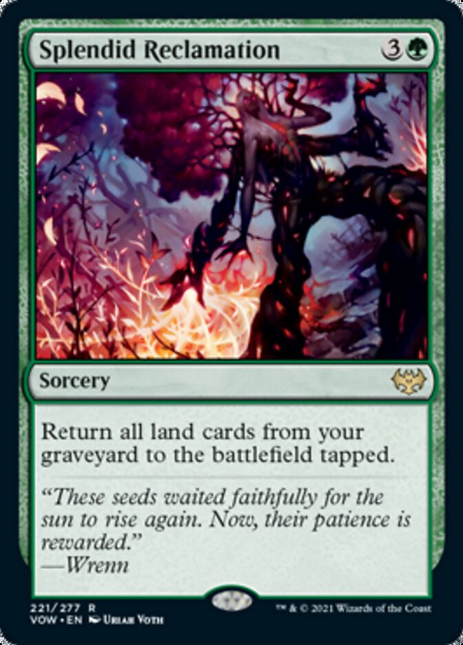 Splendid Reclamation [Innistrad: Crimson Vow] | Card Citadel