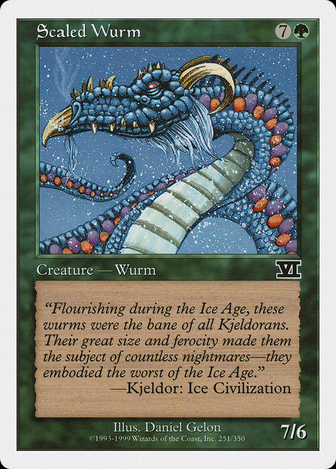 Scaled Wurm [Classic Sixth Edition] | Card Citadel