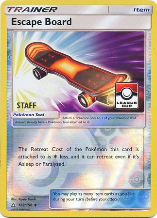 Escape Board (122a/156) (League Promo Staff) [Sun & Moon: Ultra Prism] | Card Citadel