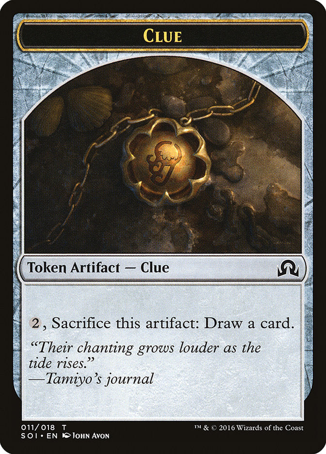 Clue (011/018) [Shadows over Innistrad Tokens] | Card Citadel