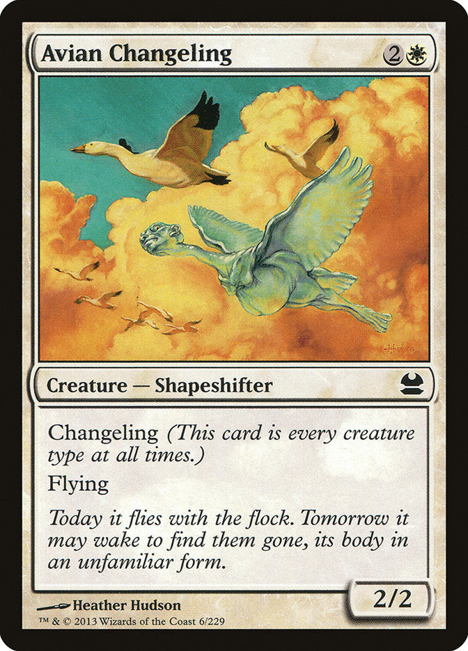 Avian Changeling [Modern Masters] | Card Citadel