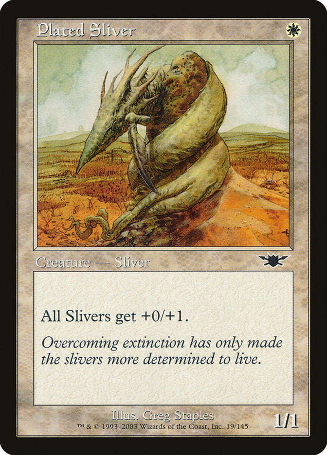 Plated Sliver [Legions] | Card Citadel