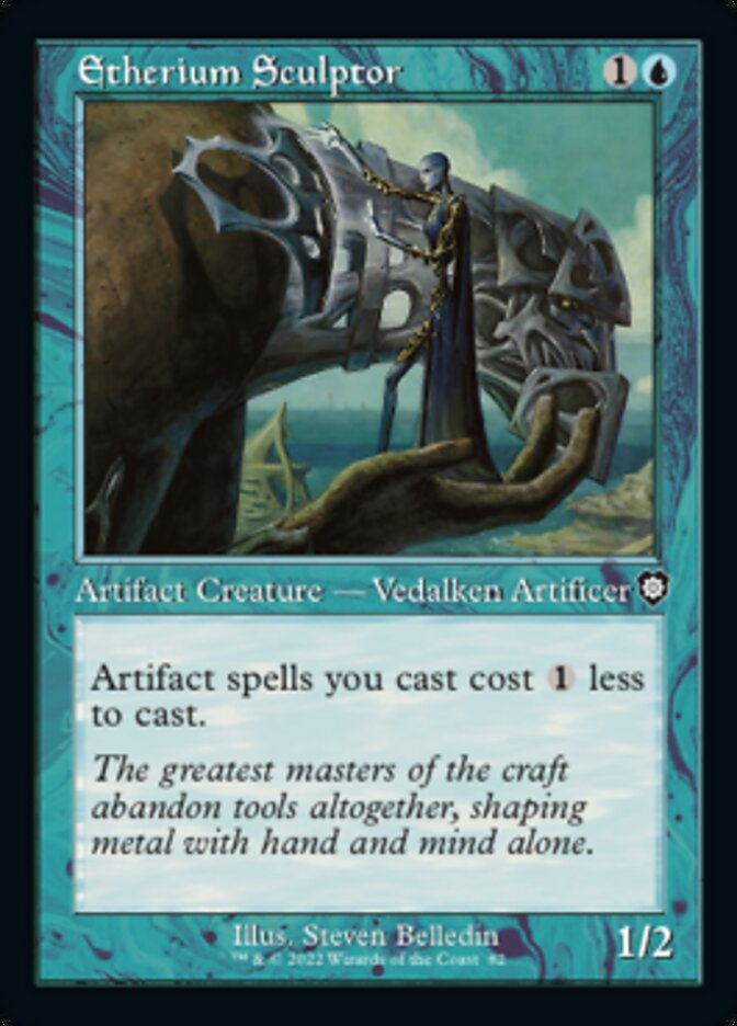 Etherium Sculptor (Retro) [The Brothers' War Commander] | Card Citadel