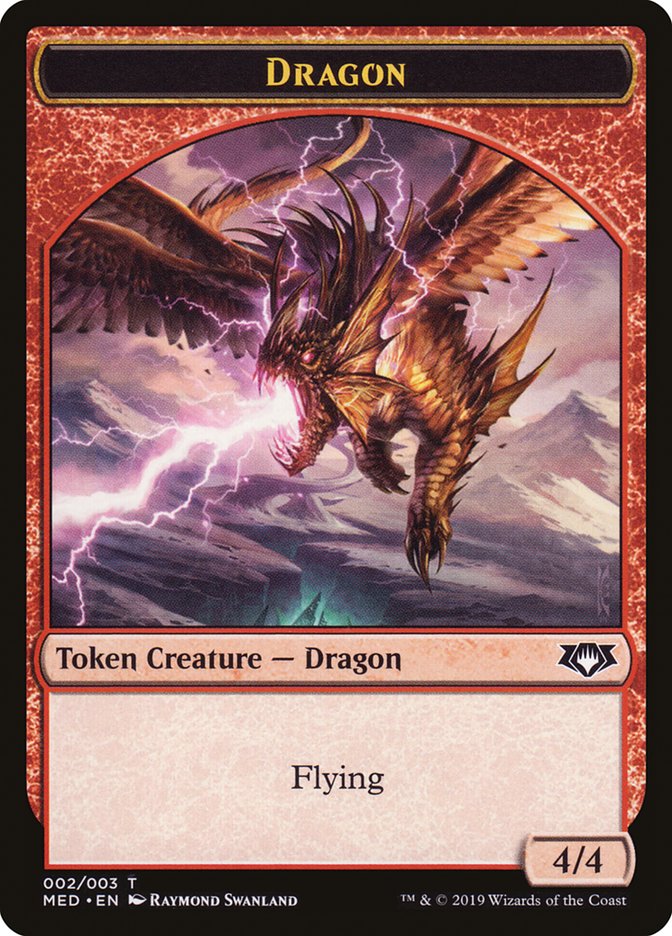 Dragon Token [Mythic Edition: War of the Spark] | Card Citadel