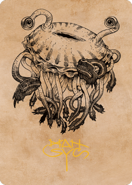 Gluntch, the Bestower Art Card (Gold-Stamped Signature) [Commander Legends: Battle for Baldur's Gate Art Series] | Card Citadel