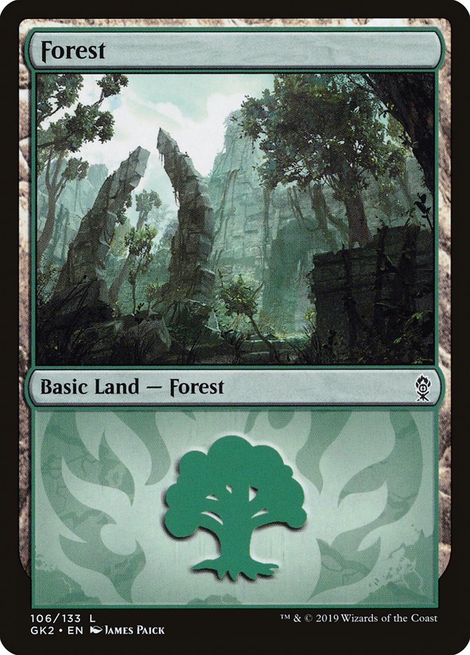 Forest (106) [Ravnica Allegiance Guild Kit] | Card Citadel