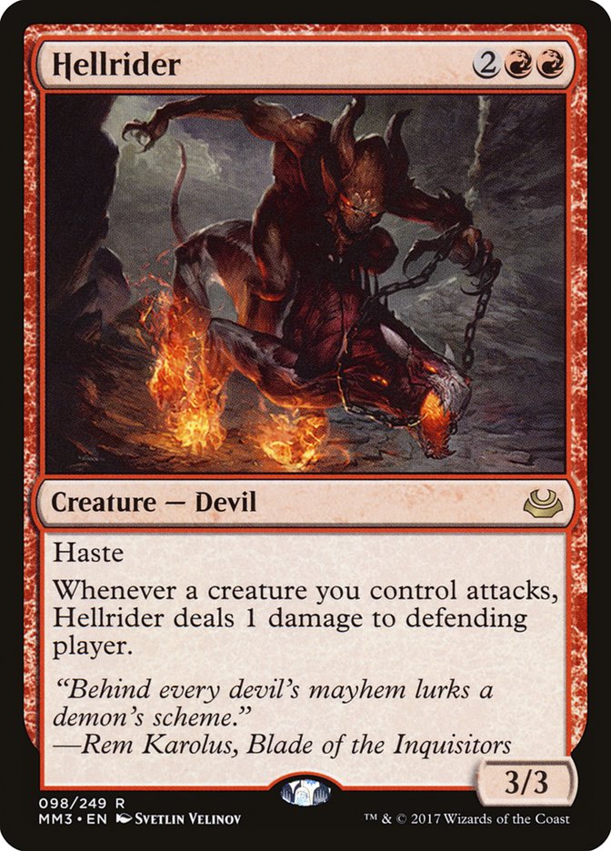 Hellrider [Modern Masters 2017] | Card Citadel