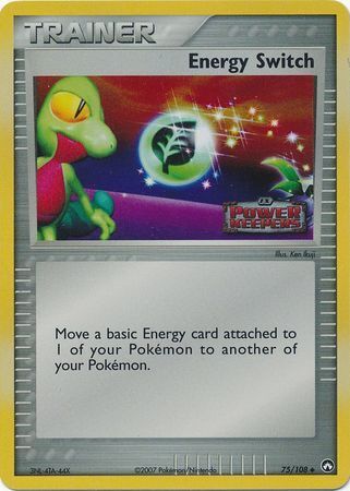 Energy Switch (75/108) (Stamped) [EX: Power Keepers] | Card Citadel