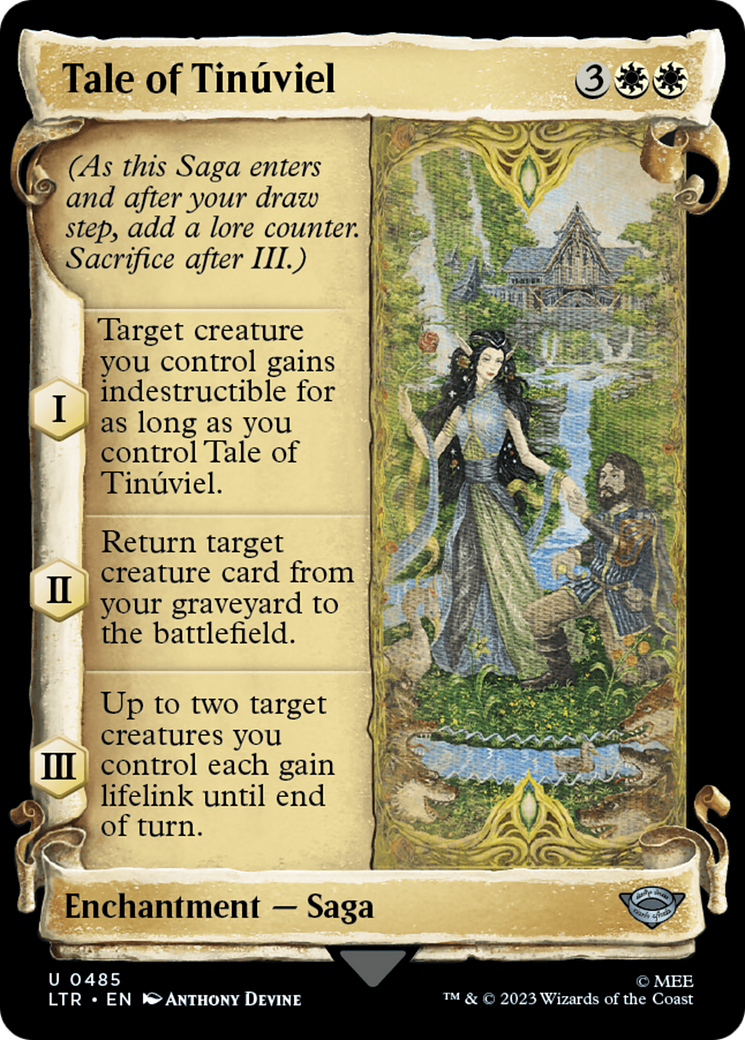 Tale of Tinuviel [The Lord of the Rings: Tales of Middle-Earth Showcase Scrolls] | Card Citadel