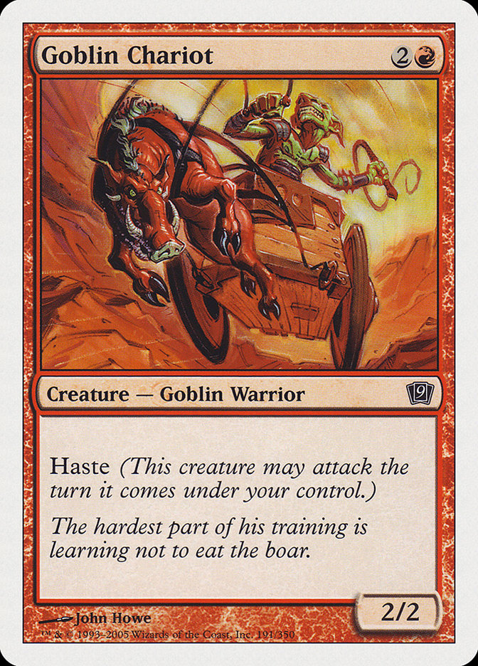 Goblin Chariot [Ninth Edition] | Card Citadel