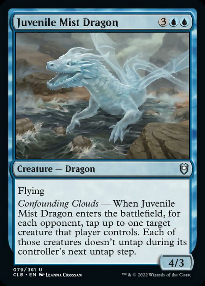 Juvenile Mist Dragon [Commander Legends: Battle for Baldur's Gate] | Card Citadel