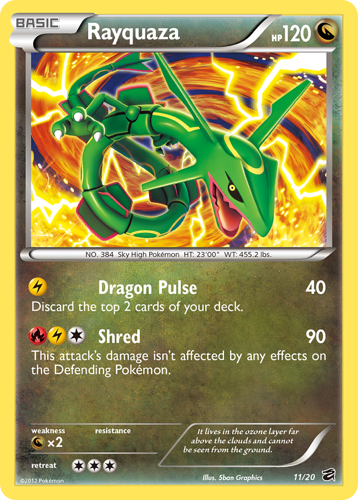 Rayquaza (11/20) [Black & White: Dragon Vault] | Card Citadel