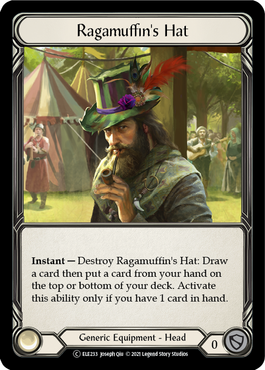Ragamuffin's Hat [U-ELE233] Unlimited Rainbow Foil | Card Citadel