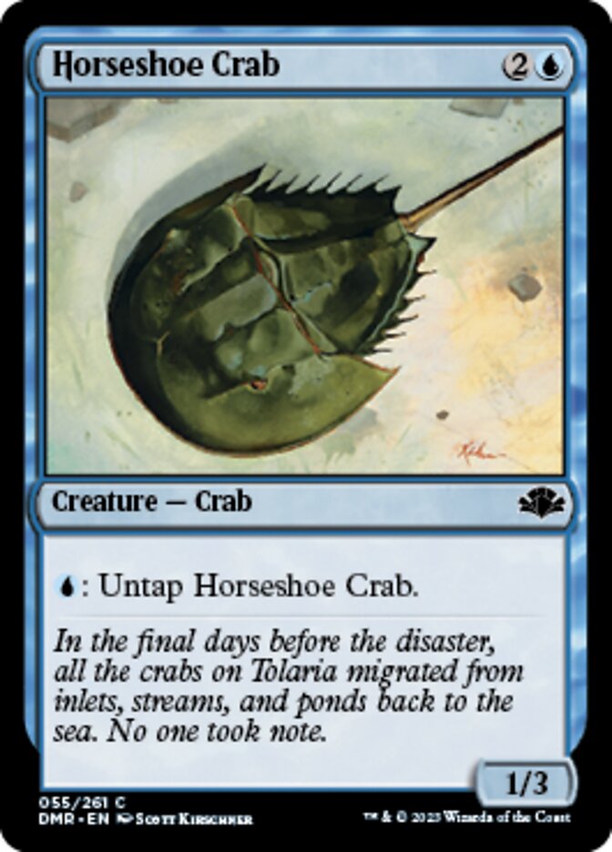 Horseshoe Crab [Dominaria Remastered] | Card Citadel