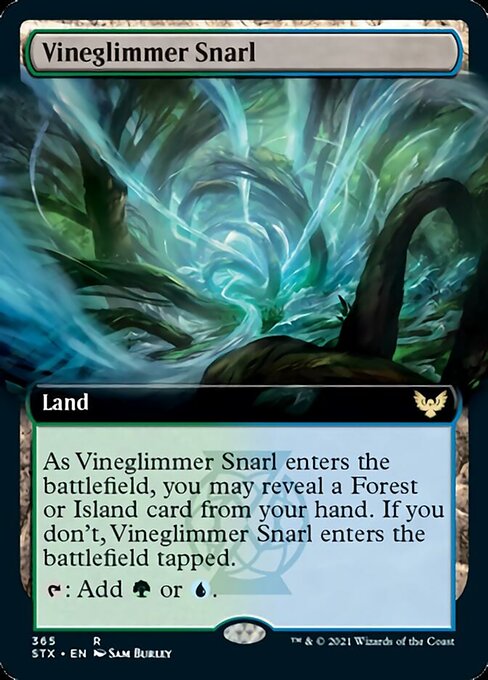 Vineglimmer Snarl (Extended) [Strixhaven: School of Mages] | Card Citadel