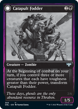 Catapult Fodder // Catapult Captain [Innistrad: Double Feature] | Card Citadel