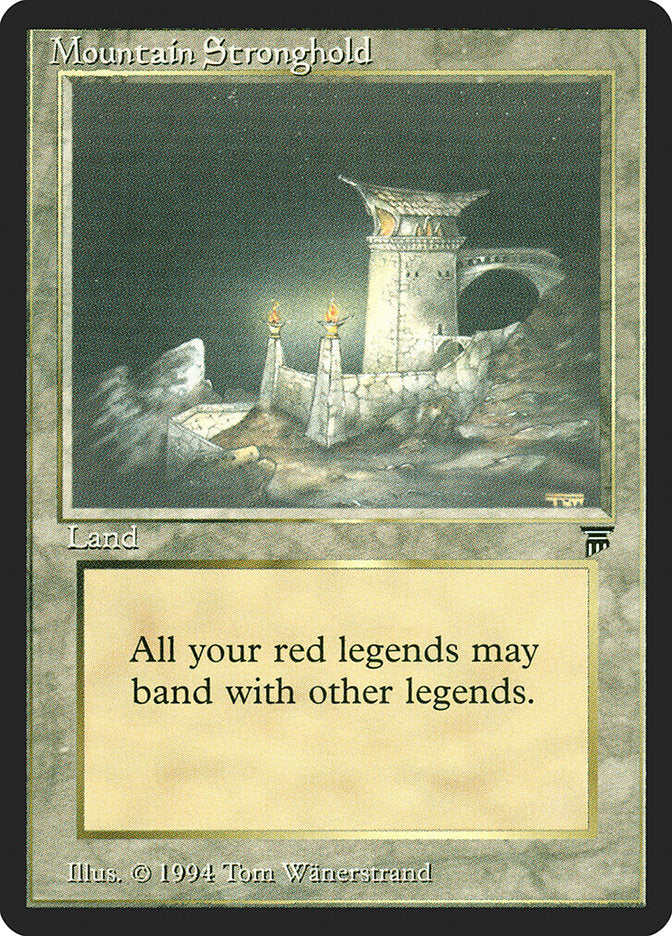 Mountain Stronghold [Legends] | Card Citadel