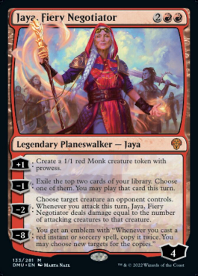 Jaya, Fiery Negotiator [Dominaria United] | Card Citadel