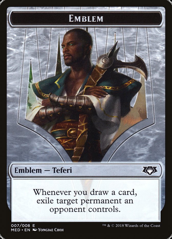 Emblem - Teferi, Hero of Dominaria [Mythic Edition Tokens] | Card Citadel