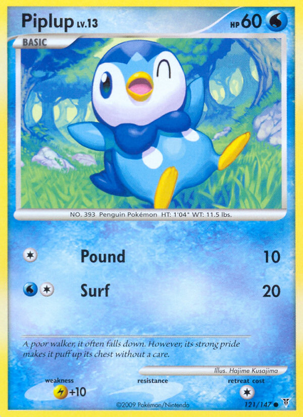 Piplup (121/147) [Platinum: Supreme Victors] | Card Citadel