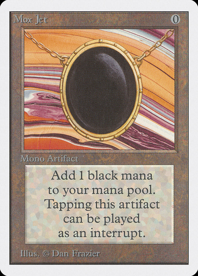 Mox Jet [Unlimited Edition] | Card Citadel