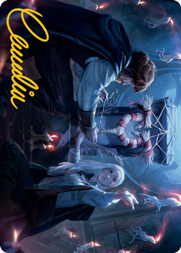 Faithful Mending Art Card (Gold-Stamped Signature) [Innistrad: Midnight Hunt Art Series] | Card Citadel