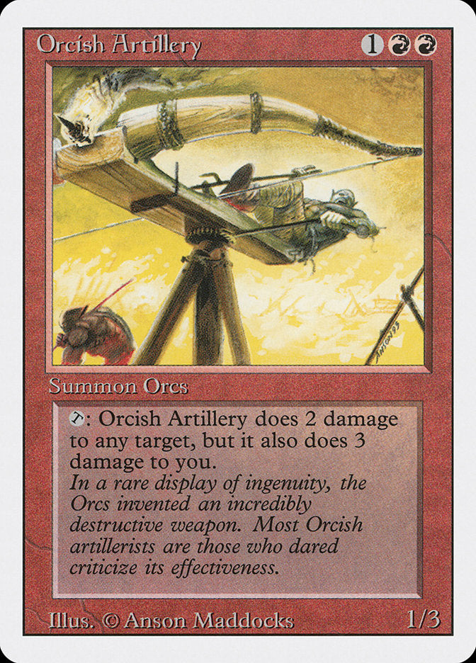 Orcish Artillery [Revised Edition] | Card Citadel