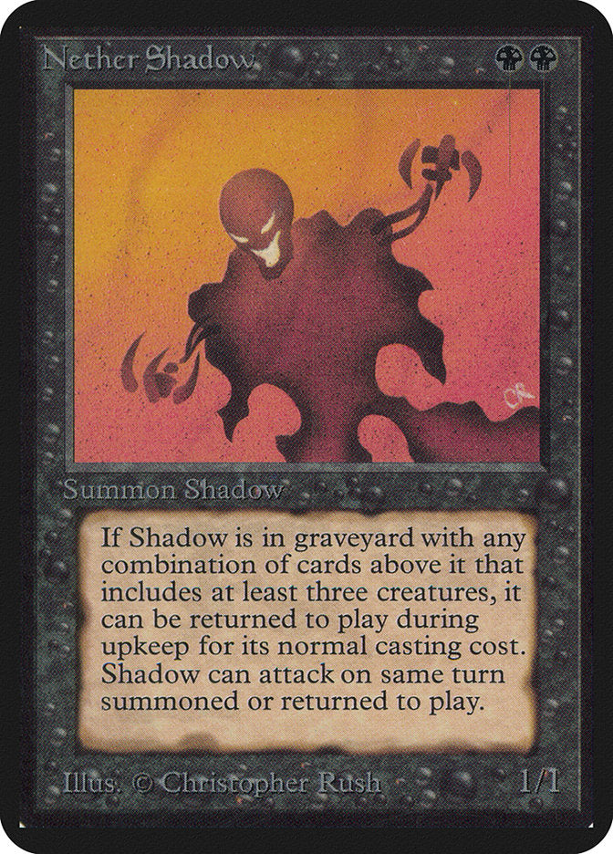 Nether Shadow [Limited Edition Alpha] | Card Citadel