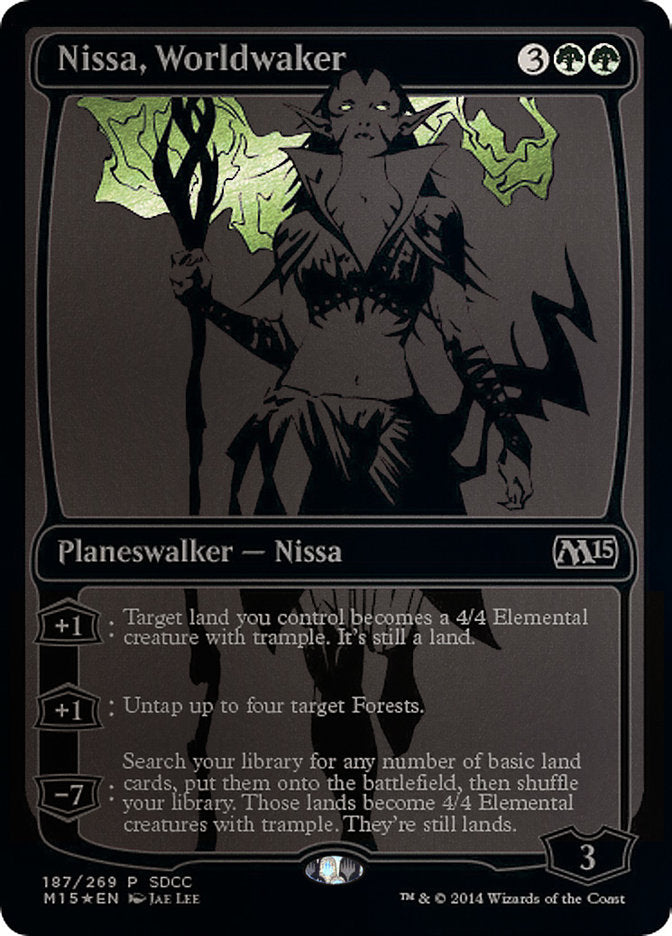 Nissa, Worldwaker [San Diego Comic-Con 2014] | Card Citadel