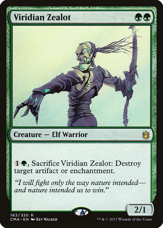 Viridian Zealot [Commander Anthology] | Card Citadel