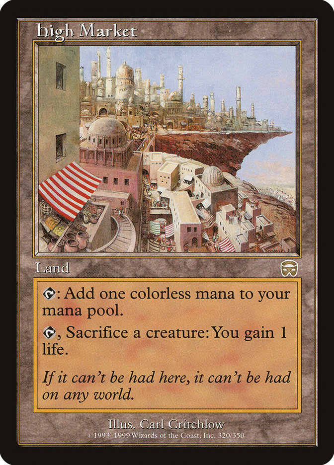 High Market [Mercadian Masques] | Card Citadel