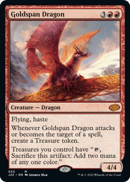 Goldspan Dragon [Jumpstart 2022] | Card Citadel