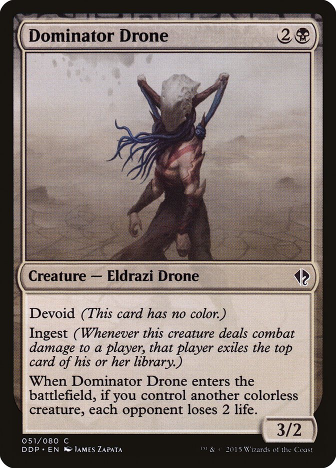 Dominator Drone [Duel Decks: Zendikar vs. Eldrazi] | Card Citadel