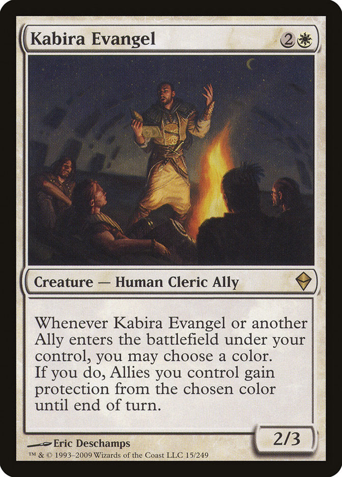 Kabira Evangel [Zendikar] | Card Citadel