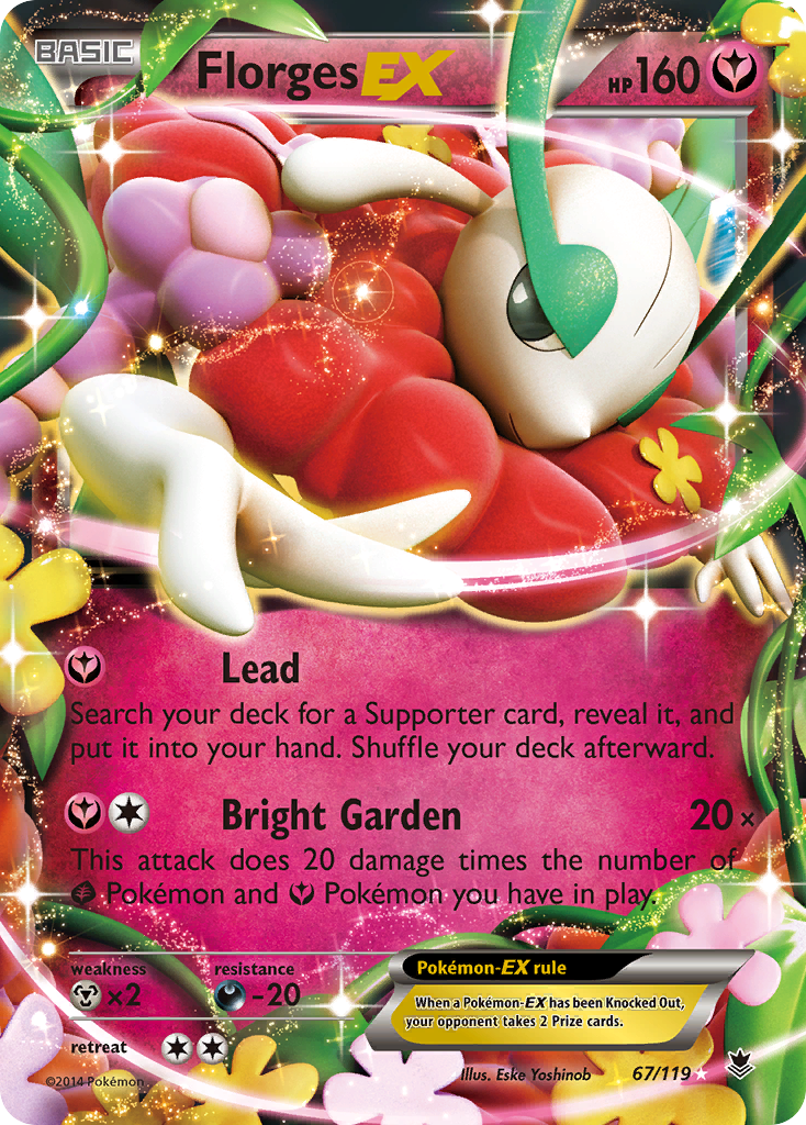 Florges EX (67/119) [XY: Phantom Forces] | Card Citadel