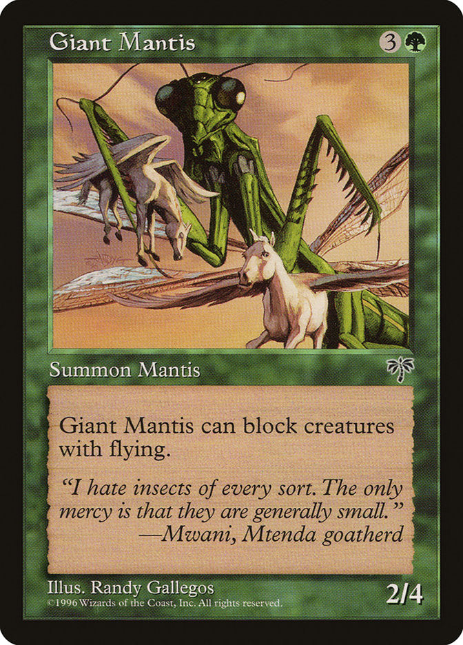 Giant Mantis [Mirage] | Card Citadel