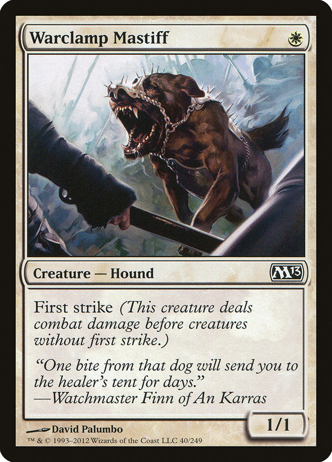 Warclamp Mastiff [Magic 2013] | Card Citadel