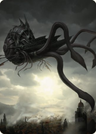 Nautiloid Ship Art Card [Commander Legends: Battle for Baldur's Gate Art Series] | Card Citadel