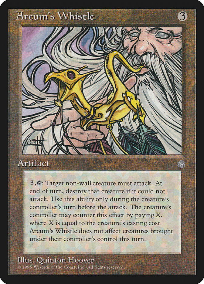 Arcum's Whistle [Ice Age] | Card Citadel