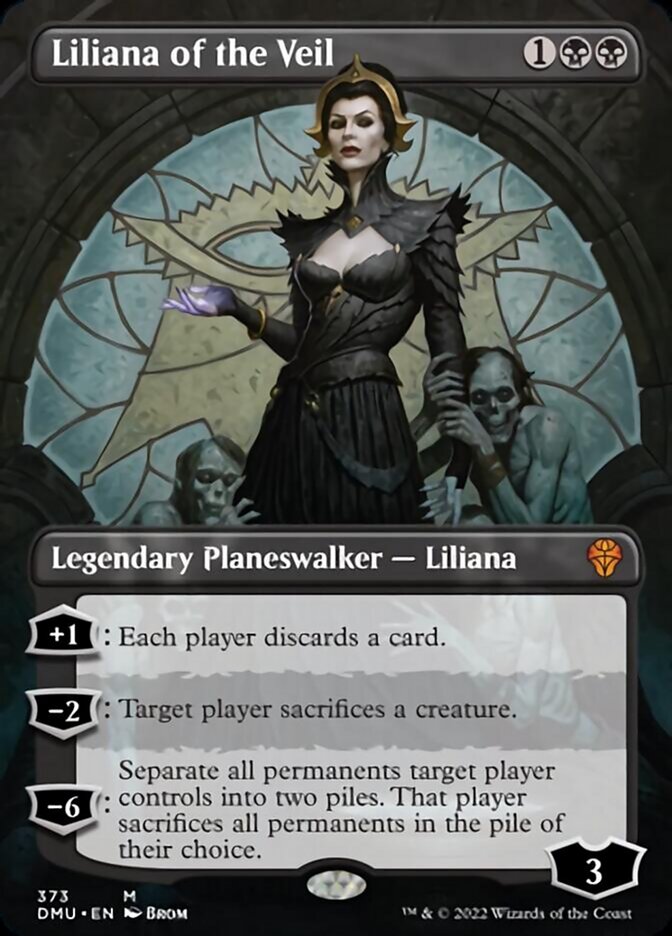 Liliana of the Veil (Borderless) [Dominaria United] | Card Citadel