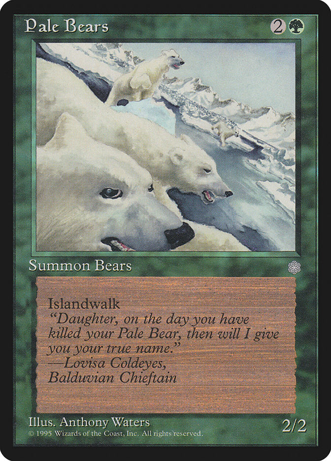 Pale Bears [Ice Age] | Card Citadel